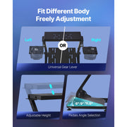 Load image into Gallery viewer, SucceBuy G920 Racing Steering Wheel Stand Shifter Mount fit for Logitech G27 G25 G29 Gaming Wheel Pedals NOT Included Racing