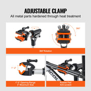 Load image into Gallery viewer, SucceBuy Bike Repair Stand Heavy-duty Aluminum Adjustable Height Magnetic Tool Tray Telescopic Arm Foldable for Home Shops - AMOCART