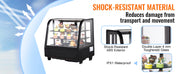 Load image into Gallery viewer, Amocart Refrigerated Display Case Countertop Pastry Display Case LED Lighting TURBO Cooling Frost Free Air Cooling