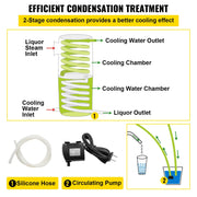Load image into Gallery viewer, 20L-70L Alcohol Distiller Machine Beer Brewing Equipment DIY Wine Moonshine Apparatus Dispenser Kit Home Appliance