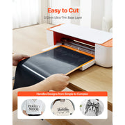 Charger l'image dans la visionneuse de galerie, Amocart Heat Transfer Vinyl Glossy HTV Iron on Vinyl Roll Easy to Cut and Weed Strong Adhesion Compatible with Cutting Machines