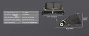 Load image into Gallery viewer, Amocart Large Lawn Sweeper, Tow Behind Design with Dump Rope for Easy Emptying