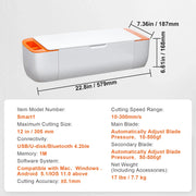 Load image into Gallery viewer, 【Upgraded】Amocart Vinyl Cutter hine Compatible with iOS Android Windows Bluetooth Connectivity DIY Cutting hine for Cards D