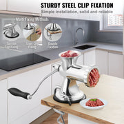 Load image into Gallery viewer, SucceBuy Manual Meat Grinder 304 Stainless Steel Hand Meat Grinder with Suction Cup&Steel Table Clamp Meat Mincer Sausage Maker - AMOCART