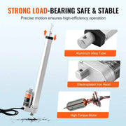 Load image into Gallery viewer, Amocart 12V Linear Actuator 150MM 300MM 500MM 1000N Electric Linear Motor Controller Homeuse with Mounting Bracket IP54 Protect