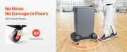 Load image into Gallery viewer, Amocart 200lbs Trash Can Dolly Slim Roller Base with 4 Lockable Wheels Rolling Plastic Bin Barrel Cart Fit 16/23 Gal Containers