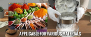 Charger l'image dans la visionneuse de galerie, SucceBuy 150-2500g Electric Grain Mill Grinder Commercial Swing Spice Grinders for Dry Herbs Grains Spices Cereals Coffee Corn