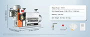 Bild in Galerie-Viewer laden, Amocart Electric/Manual Wire Stripping Machine Cable Stripper Wire Peeler 370W 1.5-36mm 11 Channels for Scrap Copper Recycling