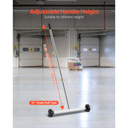 Load image into Gallery viewer, SucceBuy Magnetic Sweeper with Wheels 17 inch 10 lbs Load Capacity with Adjustable Handle, Pick Up Nails and Screws for Garages