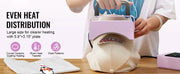 Bild in Galerie-Viewer laden, Amocart Hat Press Machine Mini Hat Heat Press for Caps Cap Heat Press Machine Safety Base and Glove Automatic Shut-Off Purple