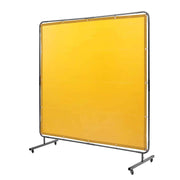 Load image into Gallery viewer, Amocart Welding Screen with Frame 6' x 6' Welding Curtain Screen Flame-Resistant Vinyl Welding Protection Screen