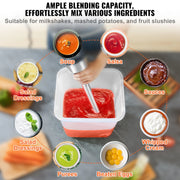 Load image into Gallery viewer, SucceBuy 16" Commercial Immersion Blender Heavy Duty Hand Mixer Multi-Purpose Portable Mixer for Soup Smoothie Puree Baby Food - AMOCART