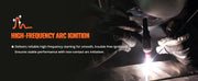 Load image into Gallery viewer, HITBOX AC/DC Aluminium Tig Welding Machine HBT250P HF TIG/MMA ARC Stick Welder with Pulse Argon Welding IGBT Inverter 2T/4T