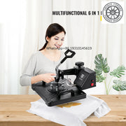 Bild in Galerie-Viewer laden, Amocart 5 6 8 in 1 Heat Press Machine T shirt Heat Transfer Printer Muntifunctional Sublimation For Mug/Latte Mug/Plate/Bottle