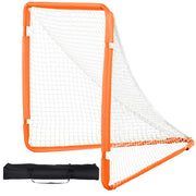 Bild in Galerie-Viewer laden, Amocart 4/6FT Lacrosse Goal Small Kids Folding Portable Iron Frame Backyard Training Equipment For Youth Training Orange