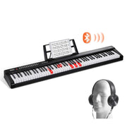 Charger l'image dans la visionneuse de galerie, SucceBuy Clavier de piano numérique 88 touches semi-lestées, taille standard, portable, 1000 sonorités pour débutants