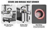 Bild in Galerie-Viewer laden, Heavy Duty Electric Meat Grinder Amocart Commercial Stainless Steel for Restaurant & Butcher Store