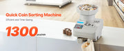 Bild in Galerie-Viewer laden, Amocart Automatic Coin Sorter Wrapper with LED Display – Professional All-Coin Sorting Machine