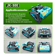 Load image into Gallery viewer, SDJK Mini Remote Control Lawn Mower Robot, Customized All Terrain Weeder for Home Orchard Fast Delivery