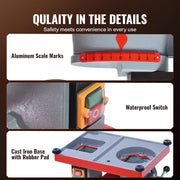 Load image into Gallery viewer, Amocart Circular Saw Blade Sharpener 370W Sharpening Machine 3600RPM Saw Blade 5Inch Wheel Rotary Mill Polisher Carbide Tipped
