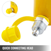 Load image into Gallery viewer, SucceBuy 20T/30T/60T Hollow Plunger Hydraulic Cylinder Jack Single Acting Ram Cylinder 100mm Heavy Duty Lifting Tool - AMOCART