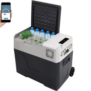 Load image into Gallery viewer, Succebuy 15-55L Portable Cooler Electric Compressor 12V/24V DC 110-240V AC Freezer Refrigerator for Home - AMOCART