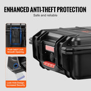 Load image into Gallery viewer, SucceBuy IP67 Weatherproof Hard Case Heavy Duty Protective Case w/ Pre-cut Foam and Handles for Travel Hunting Military Cameras