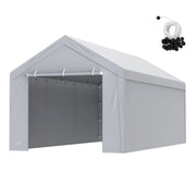 Load image into Gallery viewer, SucceBuy Carport Replacement Canopy Cover Garage Top Tent Shelter Tarp Heavy-Duty Waterproof & UV Protected (Frame Not Include)