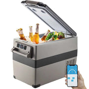 Load image into Gallery viewer, Succebuy 15-55L Portable Cooler Electric Compressor 12V/24V DC 110-240V AC Freezer Refrigerator for Home