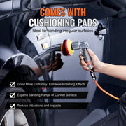 Charger l'image dans la visionneuse de galerie, Mini ponceuse pneumatique orbitale SucceBuy 1"/2"/3" pour polissage automobile, kit de machine à poncer pneumatique haute vitesse