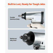 Load image into Gallery viewer, SucceBuy 1/2" Air Impact Wrench & 3/8" Ratchet Wrench Combo 19 Pieces Pro Air Tool and Accessories Kit for Auto Repair Home DIY - AMOCART