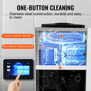 Charger l'image dans la visionneuse de galerie, SucceBuy Machine à glace commerciale 4LMachine à crème glacée molle de comptoir à saveur unique Écran tactile Nettoyage automatique Préréfrigération