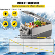 Load image into Gallery viewer, Amocart 20L 22L 35L 45L 55L Car Refrigerator Mini Fridge Freezer Portable Compressor Cooler 12/24V DC 110-240V Ice Box