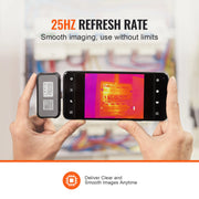 Load image into Gallery viewer, SucceBuy Thermal Imaging Camera 256 x 192 IR Resolution Infrared Thermal Imager 25Hz Refresh Rate Thermal Camera for Android