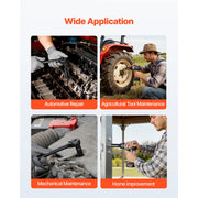 Load image into Gallery viewer, Amocart in Drive Impact Socket Set Impact Sockets Different SAE and Various Sizes with Extension Bars Cr-V Steel Carrying Case