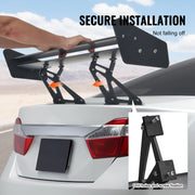 Load image into Gallery viewer, SucceBuy GT Wing Car Spoiler 53.1 inch Universal Spoiler with Double Deck Car Rear Spoiler Wing, Racing Spoiler BGW/JDM Drift
