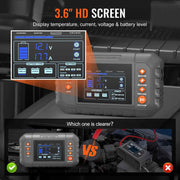 Load image into Gallery viewer, Amocart Smart Battery Charger 20-Amp Lithium LiFePO4 Lead-Acid (AGM/Gel/SLA) LCD Display Trickle Charger, Boat Motorcycle Use
