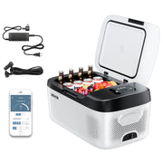 Load image into Gallery viewer, SucceBuy 20L 22L 35L 45L 55L Car Refrigerator Mini Fridge Freezer Portable Compressor Cooler DC 110-240V Ice Box for Camping