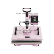 Bild in Galerie-Viewer laden, Amocart Heat Press Machine 12x15inch 8in 1 Heat Transfer Machine 360° Swing Away T-Shirt for T-Shirts/Mugs/Hats/Plates Pink