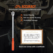Load image into Gallery viewer, Amocart 1/2" 1/4" 3/8" Mechanical Torque Wrench Set Precision Pointer Hand Tools Torque Wrench Mechanical Car Repair Tool