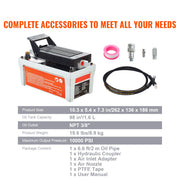 Bild in Galerie-Viewer laden, Amocart Air Hydraulic Pump 10,000 PSI 1/2 Gal Reservoir Foot Actuated Air Treadle for Auto Body Frame Machines & Pulling Post
