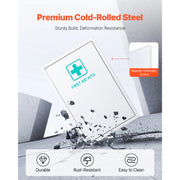 Charger l'image dans la visionneuse de galerie, SucceBuy 3-Shelf First Aid Cabinet 1000Pcs Wall Mounted OSHA&ANSI 2015 (Class A) Industrial Emergency Metal Med Box for Business