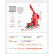 Load image into Gallery viewer, SucceBuy Button Maker Machine Plastic Pin Maker 100pcs Button Parts Circle Cutter and Hex Wrenches Reinforced Ergonomic Handle