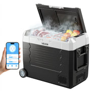 Load image into Gallery viewer, SucceBuy 20L 22L 35L 45L 55L Car Refrigerator Mini Fridge Freezer Portable Compressor Cooler DC 110-240V Ice Box for Camping