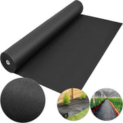 Charger l'image dans la visionneuse de galerie, SucceBuy Landscape Fabric 6ftx300ft Geotextile Fabric Durable Heavy Duty 1.5oz Ground Cover Woven For Commercial Greenhouse Yard
