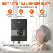 Load image into Gallery viewer, SucceBuy Instant Water Heater 8/13.8/18kw On Demand Electric Water Boiler Digital Temperature Display & Easy Installation