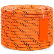 Load image into Gallery viewer, SucceBuy 120ft Dual-Weave Polyester Cord 3/8 1/2in 48-Strand Multi-Use Rope for Arborist Activities Outdoor Adventures Versatile
