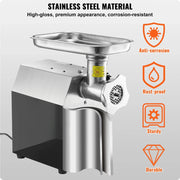 Bild in Galerie-Viewer laden, Heavy Duty Electric Meat Grinder SucceBuy Commercial Stainless Steel for Restaurant & Butcher Store