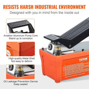 Load image into Gallery viewer, Amocart Air Hydraulic Pump 10,000 PSI 1/2 Gal Reservoir Foot Actuated Air Treadle for Auto Body Frame Machines and Pulling Post