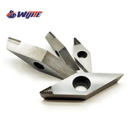 Load image into Gallery viewer, PCD insert VCGT110302 VCGT110304 08 VCGT160402 VCGT160404 08 Chip cutting tool for copper and aluminum non-ferrous metals vcgt